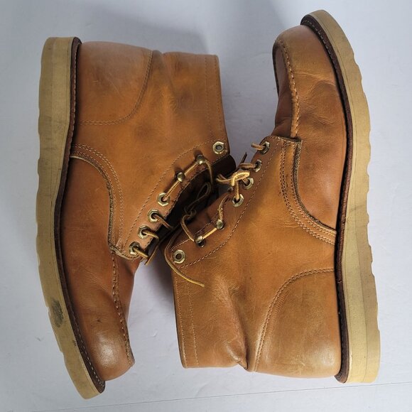 Herman Santa Rosa Vintage Workwear Armortred Cushion Sole Boots. Size 11 - Picture 4 of 12